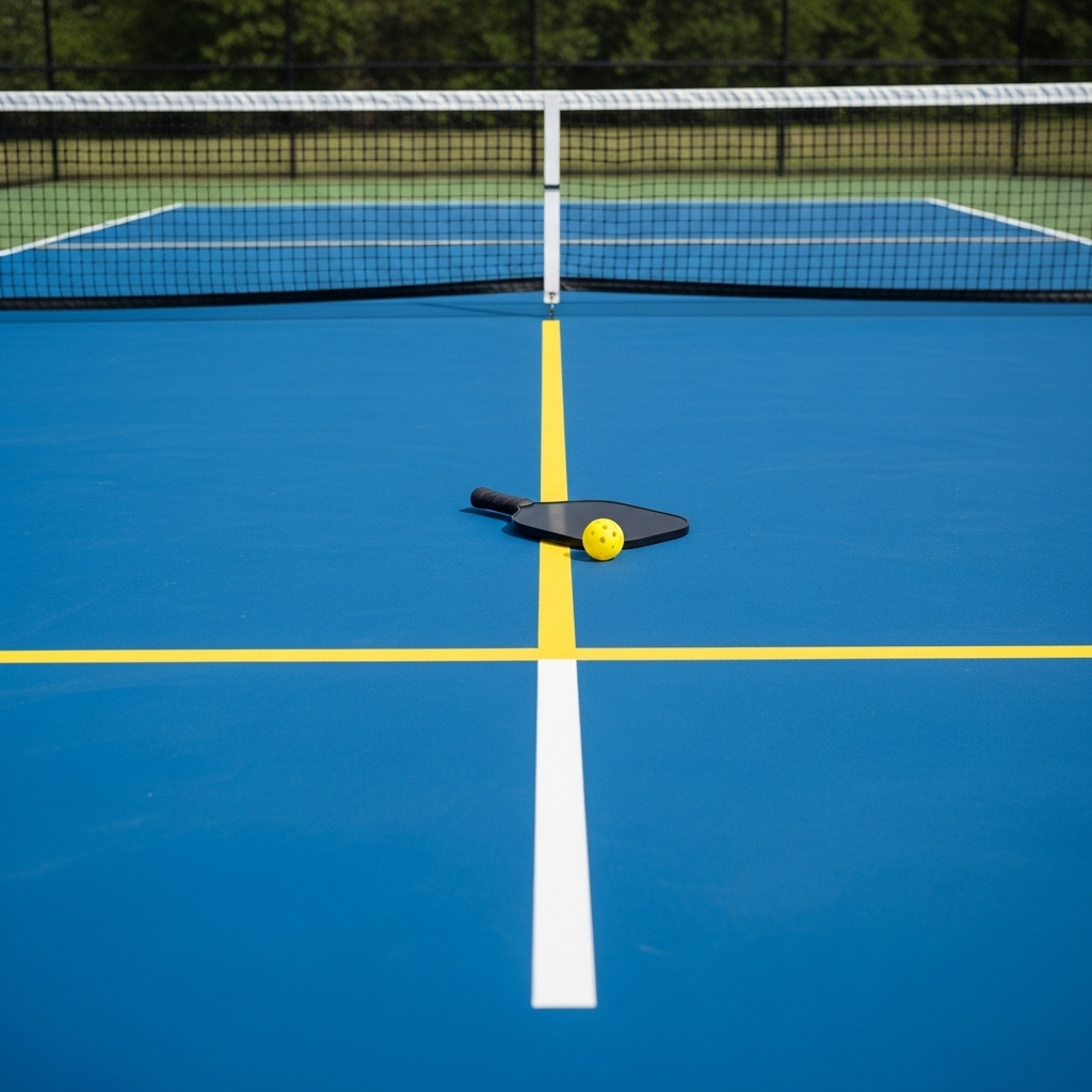 Professional pickleball courts at Del Cerro Tennis Club